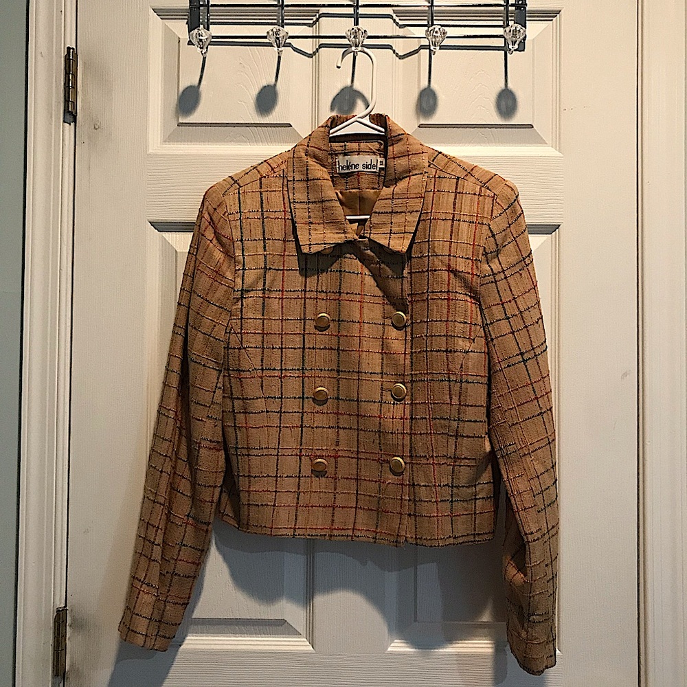 Vintage Heléne Sidel Textured Blazer